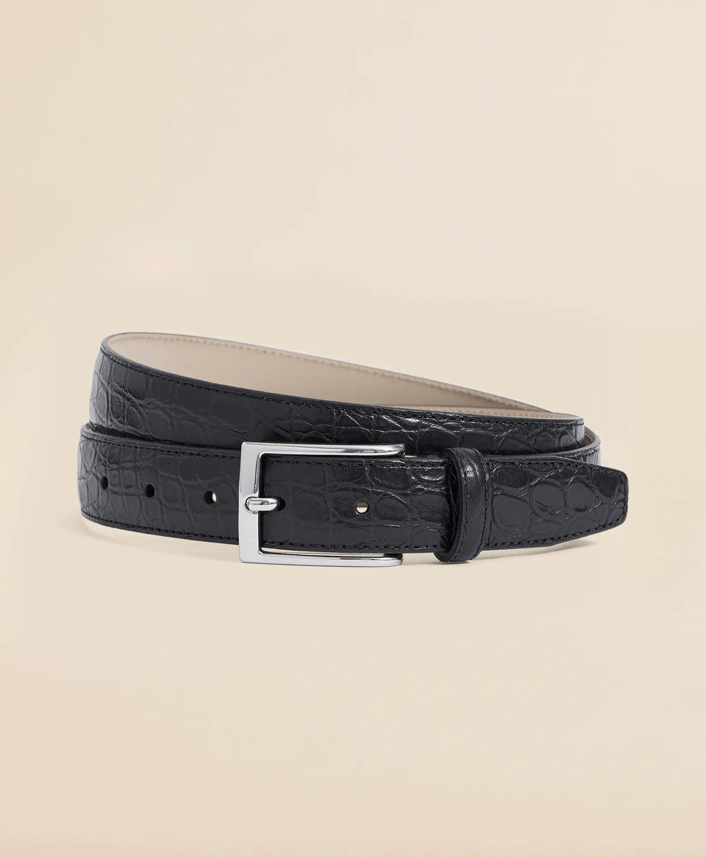 Leather Embossed Belt | Brooks Brothers online
