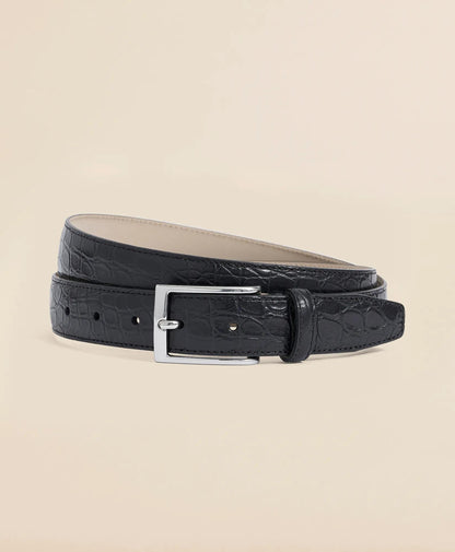 Leather Embossed Belt | Brooks Brothers online