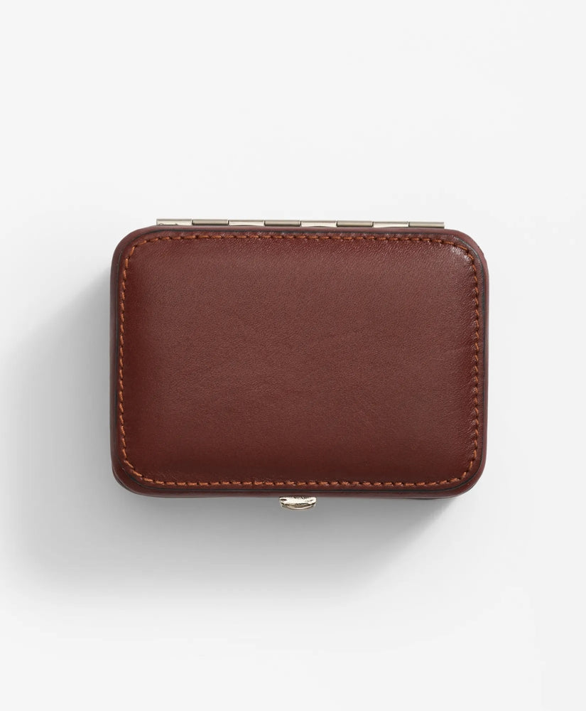 Travel Playing Cards With Calfskin Case | Brooks Brothers cheap