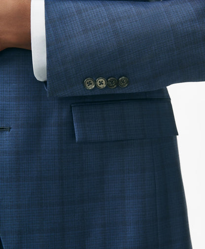 American-Made Classic Fit Multi-Checked 1818 Suit | Brooks Brothers cheap