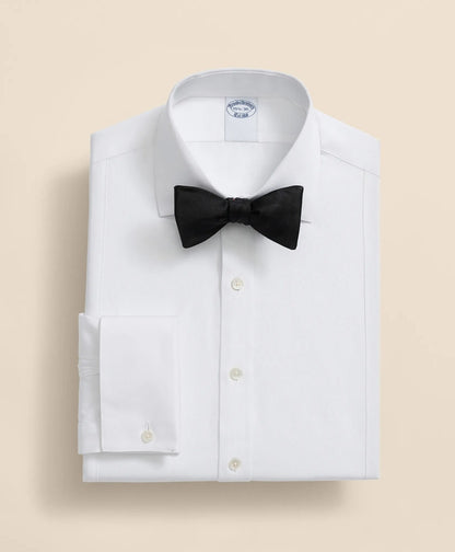 Supima® Cotton Poplin English Collar, Pique Bib Tuxedo Shirt | Brooks Brothers sale