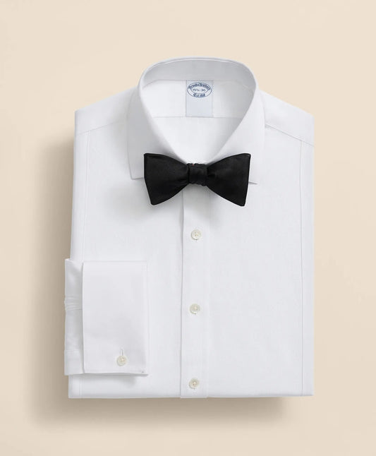 Supima® Cotton Poplin English Collar, Pique Bib Tuxedo Shirt | Brooks Brothers sale