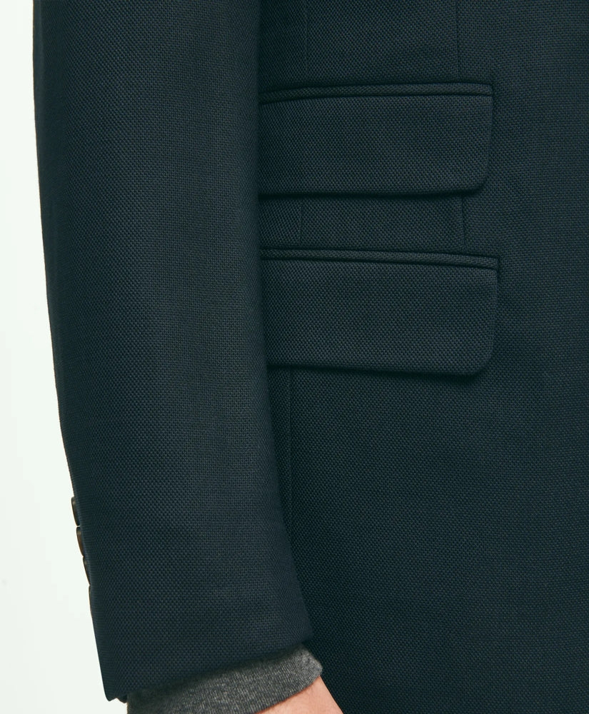 Slim Fit Stretch Wool Hopsack Blazer | Brooks Brothers sale