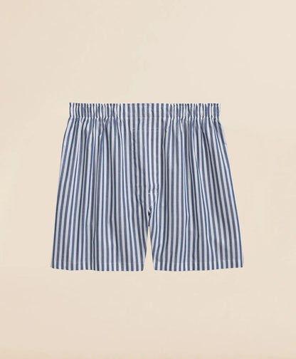 Cotton Broadcloth Butcher-Stripe Boxers | Brooks Brothers discount - US 8907