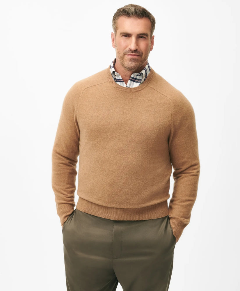 Big & Tall 3-Ply Cashmere Crewneck Sweater | Brooks Brothers sale - US 1272