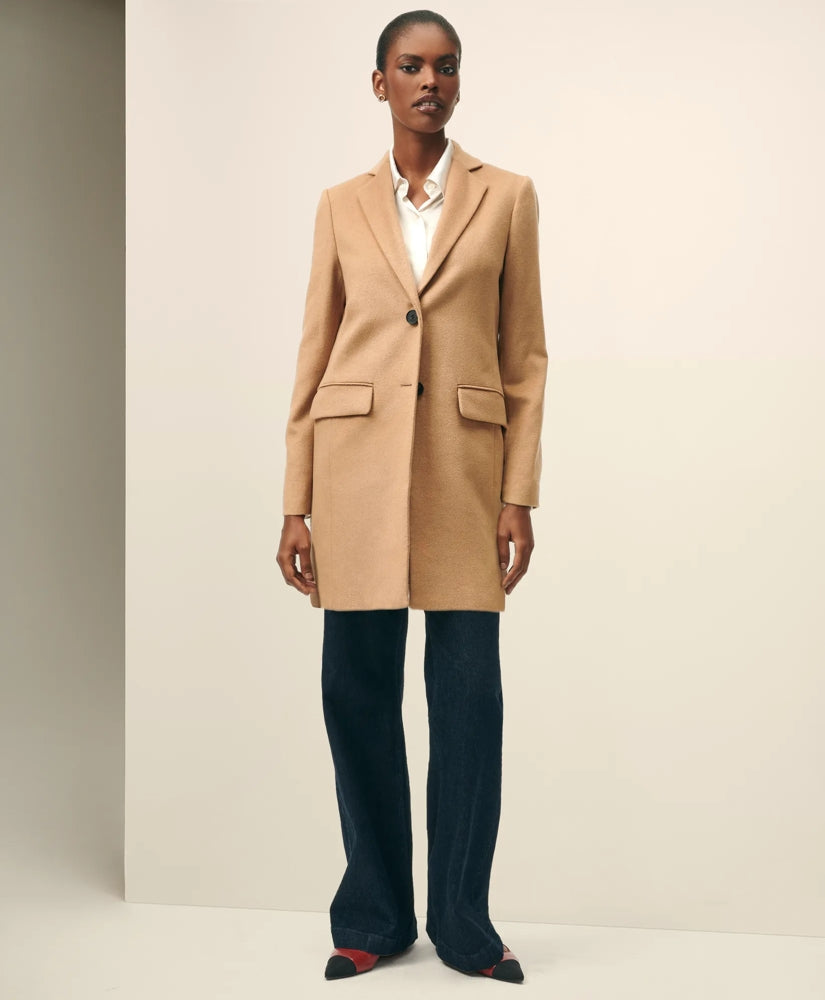 Camel Hair Car Coat | Brooks Brothers online shop