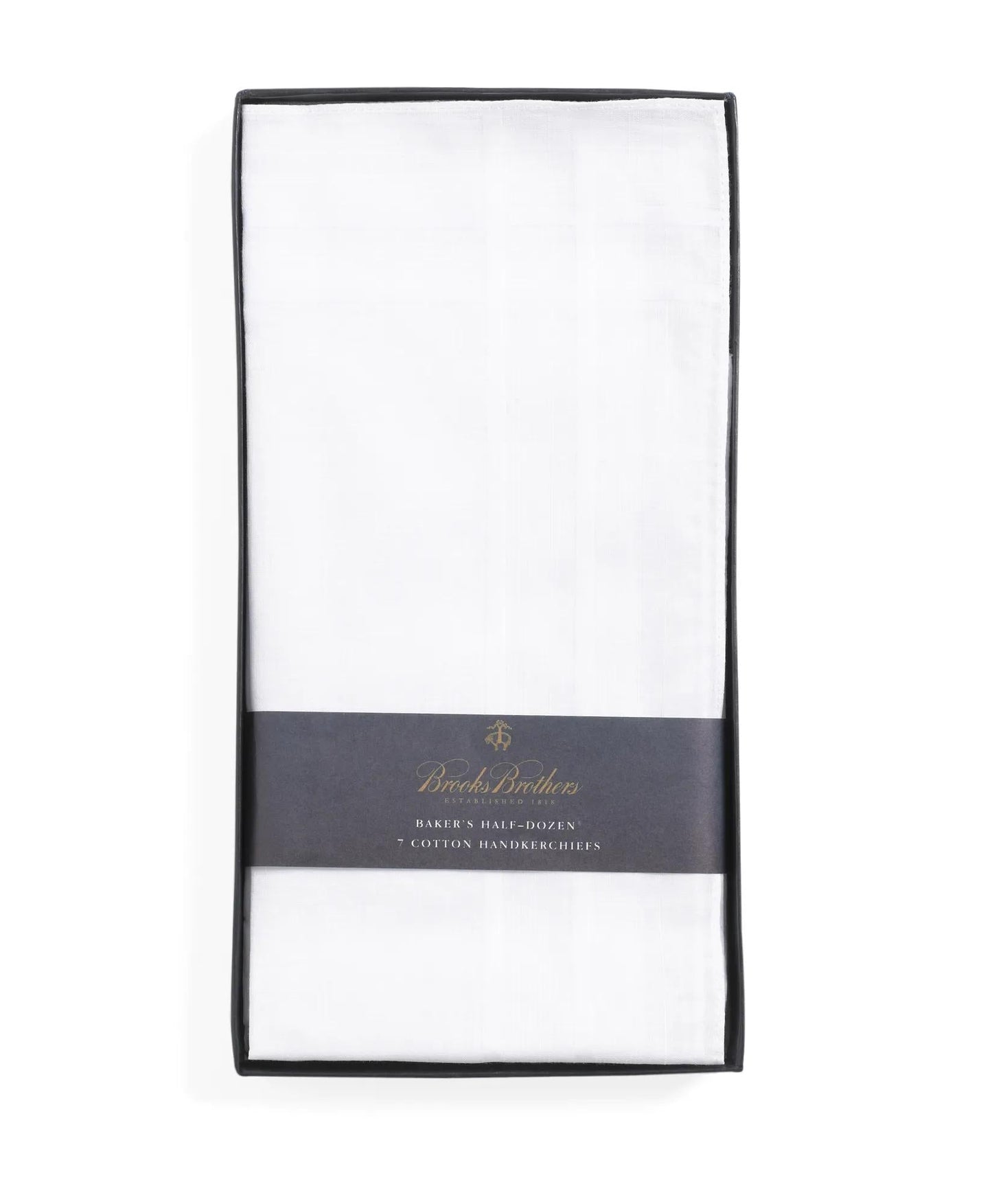 Pure Cotton Handkerchiefs-Set of 6 | Brooks Brothers on sale