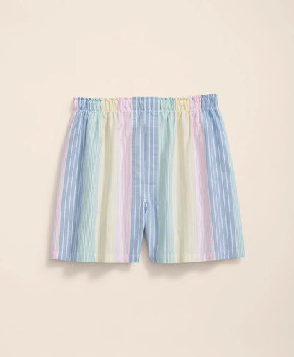 Cotton Broadcloth Multi-Archive Stripe Boxers | Brooks Brothers online shop