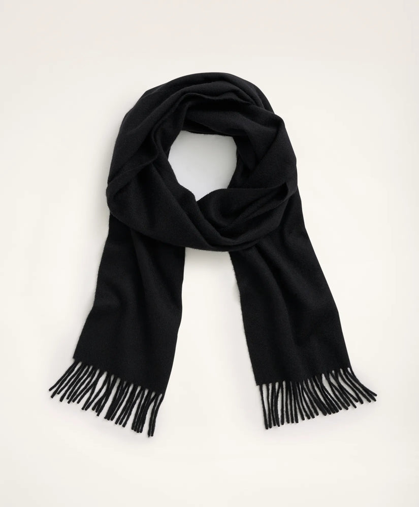 Cashmere Fringed Scarf | Brooks Brothers cheap - US 2602