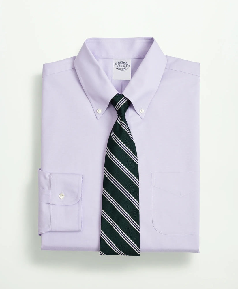 Stretch Supima® Cotton Non-Iron Pinpoint Oxford Button-Down Collar Dress Shirt | Brooks Brothers discount - US 6843