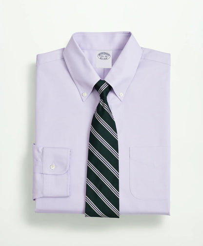 Stretch Supima® Cotton Non-Iron Pinpoint Oxford Button-Down Collar Dress Shirt | Brooks Brothers discount - US 6843