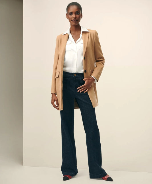 Camel Hair Car Coat | Brooks Brothers online shop