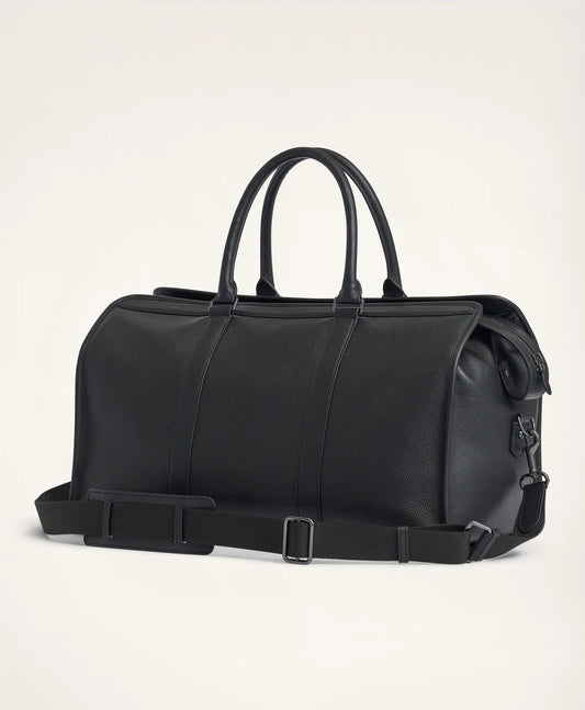 Pebbled Leather Duffel Bag | Brooks Brothers for sale